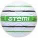 Мяч футбольный Atemi Reaction, Pu, 1.4мм, белый/зеленый/черный, р.3, р/ш, 32 п, окруж 60-61