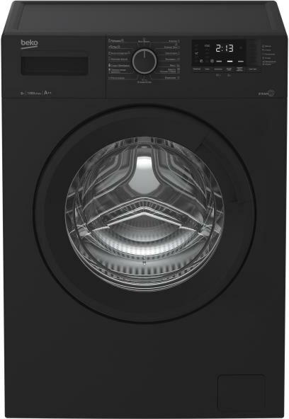 Стиральная машина Beko WSRE6512ZAA антрацит