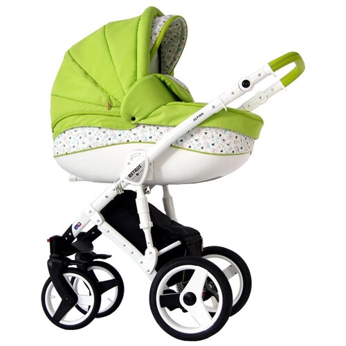 Коляска 2-в-1 Retrus Alpina 06 (без автолюльки)