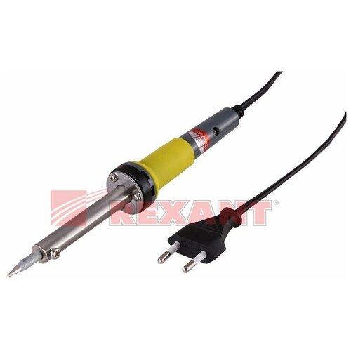 Паяльник с керам нагревателем долговечное жало 220V 60 Вт Rexant 12-0124 68 шт 79100₽