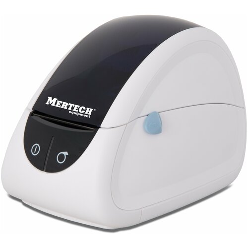 Термопринтер самоклеящихся этикеток MERTECH LP58 EVA RS232-USB White