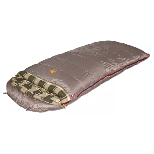 фото Спальный мешок-одеяло alexika canada plus серого цвета, с застежкой слева