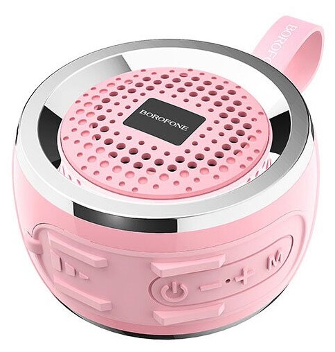 Портативная акустика Borofone BR2, 5 Вт, pink