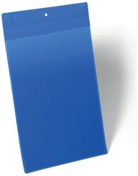 Карман вертикальный для маркировки Durable, с магнитным креплением, А4 Синий