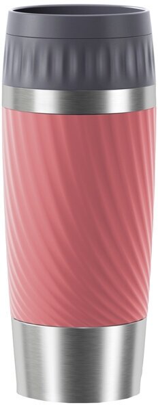 Термокружка Emsa Travel Mug Easy Twist Pink (N2011600) - фотография № 1