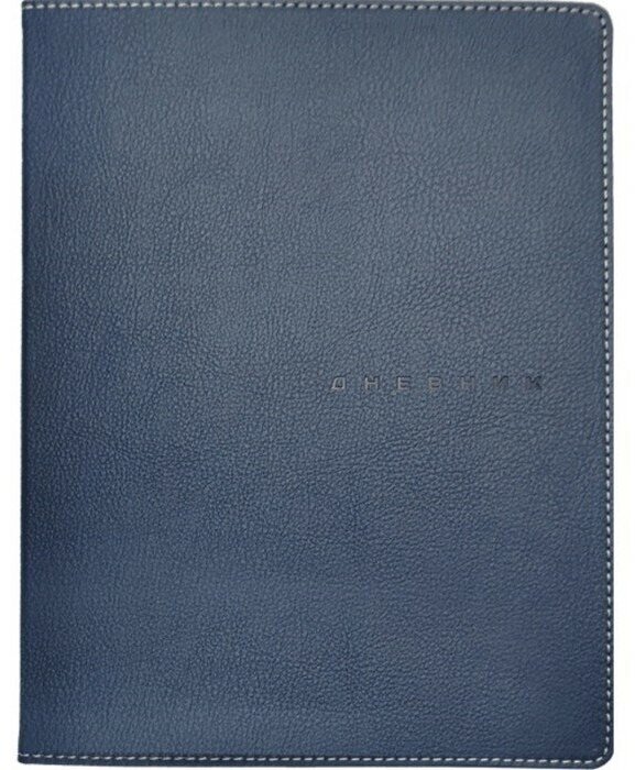 DeVENTE Дневник универсальный для 1-11 класса Blue, мягкая обложка, искусственная кожа, термо тиснение, ляссе, 80 г/м2