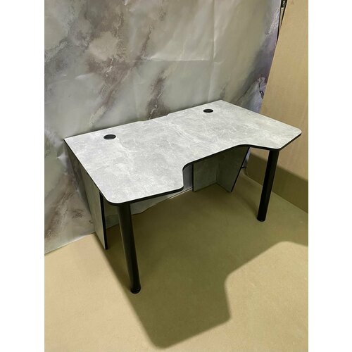 Игровой компьютерный стол FPS 120х78х73 Серый (бетон)