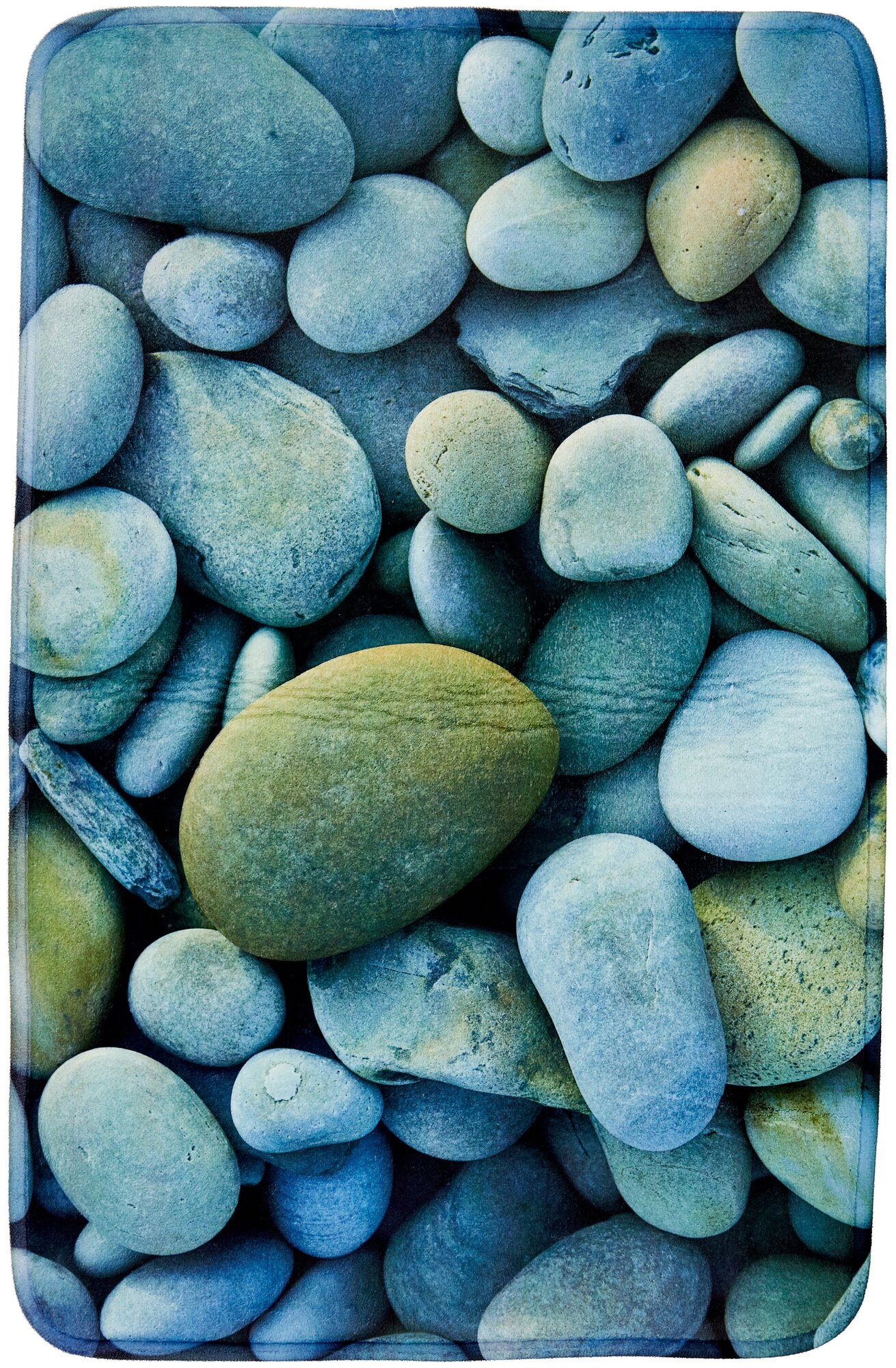 Коврик из микрофибры Mat-Pebbles_MF "Галька", размер 40*60см