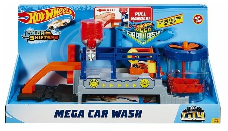 Hot Wheels Сити Автомойка, FTB66