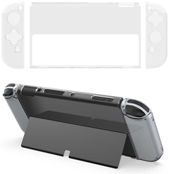 Прозрачный чехол для Nintendo Switch OLED & Joy-Pad Dobe (TNS-1133C)