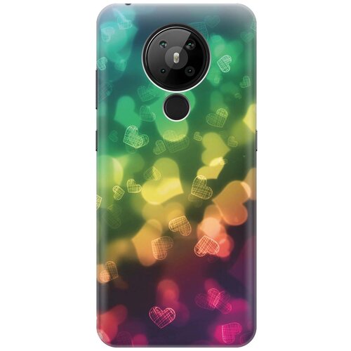 RE: PA Чехол - накладка ArtColor для Nokia 5.3 с принтом Сердечки re pa чехол накладка artcolor для realme 7 с принтом сердечки