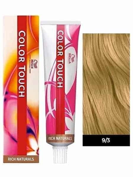 Wella Color Touch 9/3 очень светлый блонд золотистый 60 мл