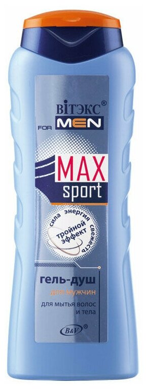 Витэкс Гель для душа Витэкс MAXsport, 400 мл