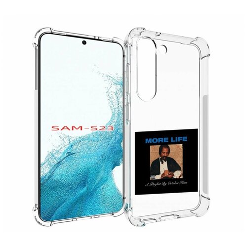 чехол mypads drake more life для samsung galaxy xcover 5 задняя панель накладка бампер Чехол MyPads Drake - More Life для Samsung Galaxy S23 задняя-панель-накладка-бампер