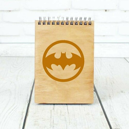 Скетчбук деревянный Бэтмен, the Batman №5