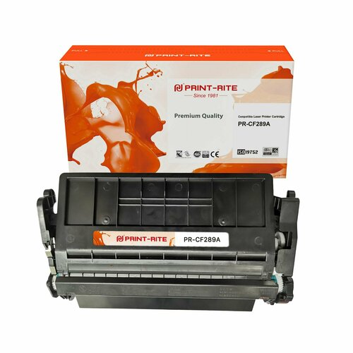 Картридж лазерный Print-Rite TFHB89BPU1J PR-CF289A CF289A черный (5000стр.) для HP LJ M507/MFP M528 картридж cactus cs cf289xru для lj m507 mfp m528 10000стр черный