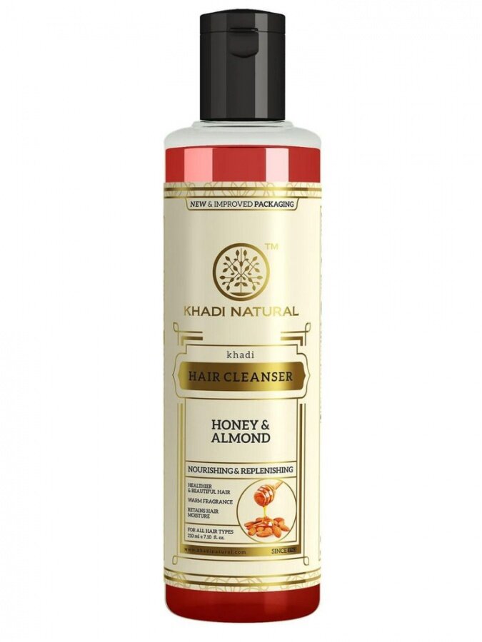 Шампунь от выпадения волос "Мед и Миндаль" (shampoo) Khadi Natural | Кади Нэчерал 210мл