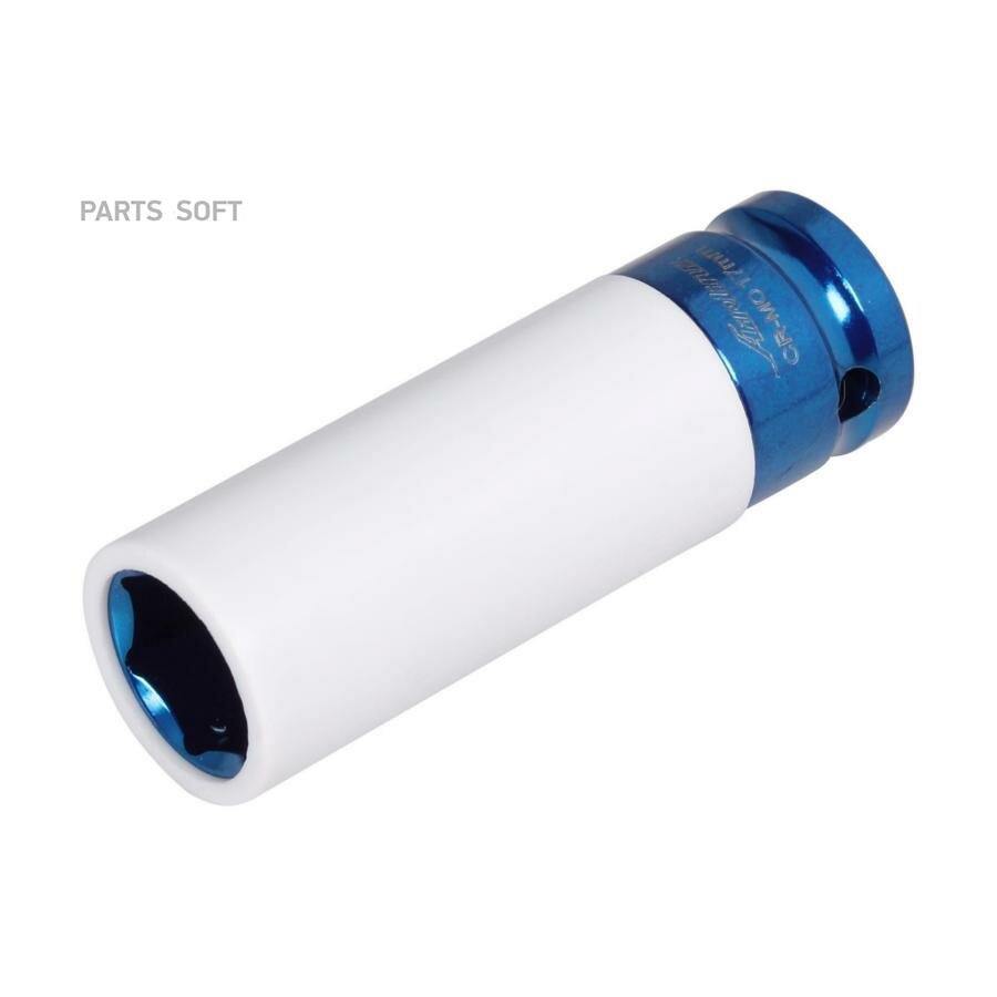 AIRLINE AT-IS12-38 Головка ударная тонкостенная для колёсных дисков 1/2" DR шестигранная удлинённая 17мм