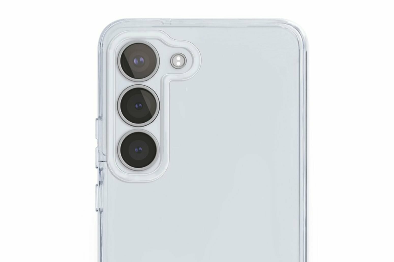Чехол защитный VLP Crystal Case для Samsung Galaxy S23+, прозрачный - фото №7