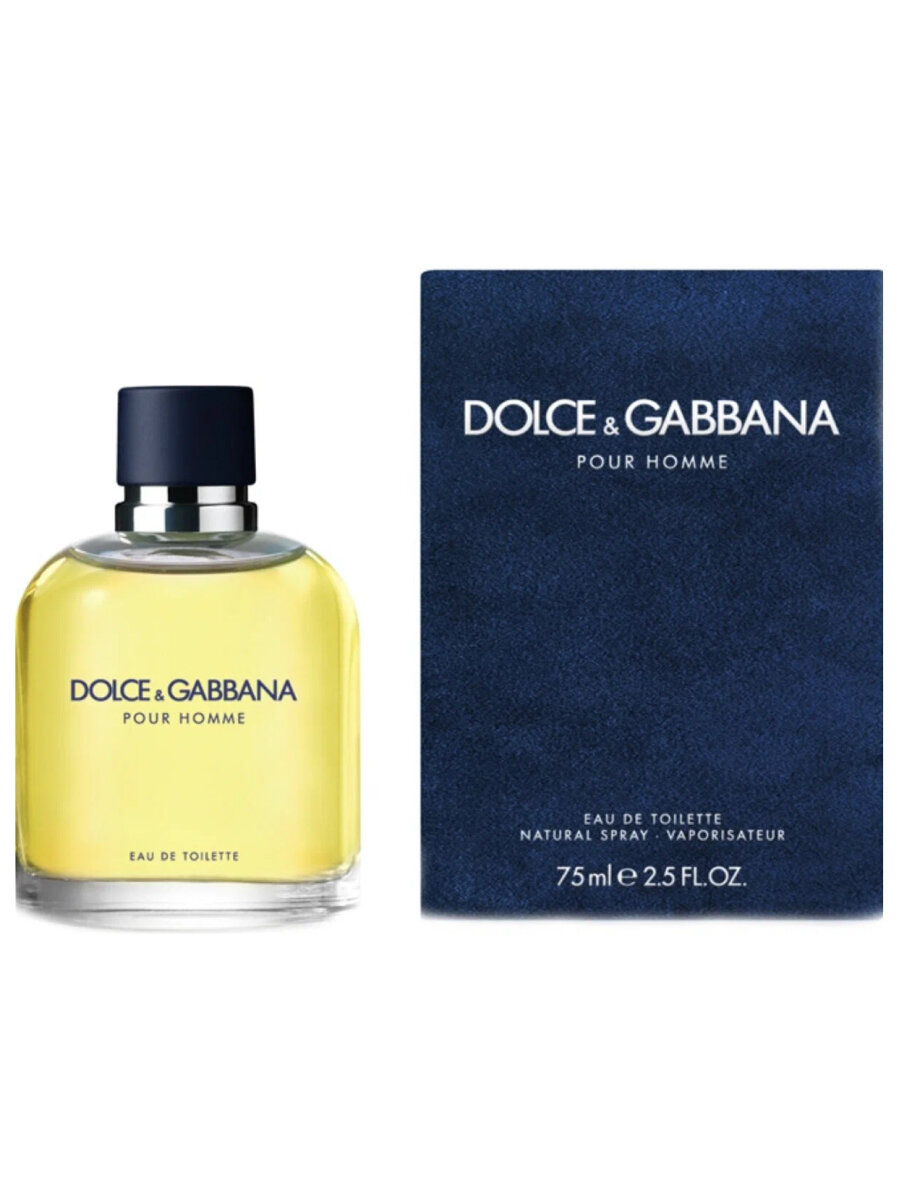 Dolce & Gabbana Pour Homme туалетная вода 75 ml