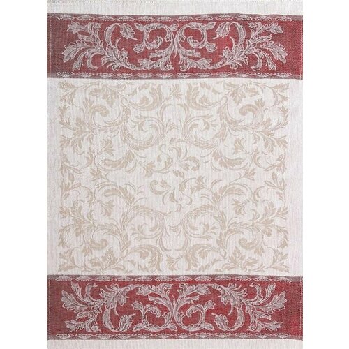 Полотенце подарочное кухонное Султан красное