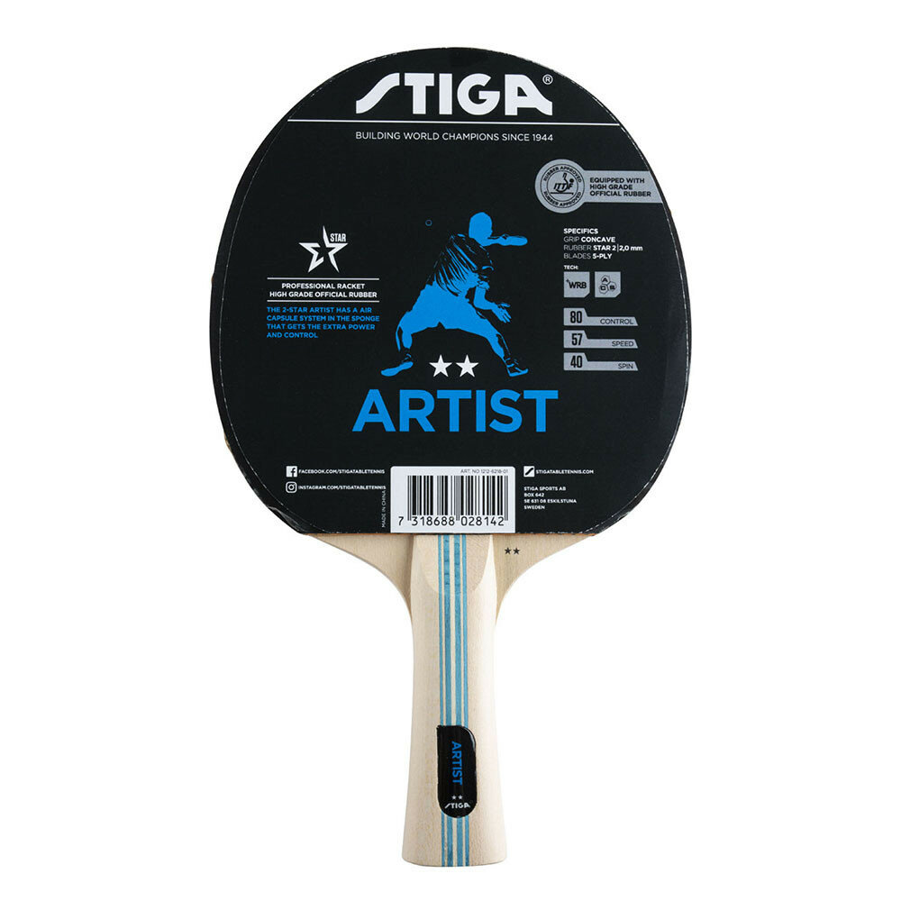 Ракетка для настольного тенниса Stiga Artist Wrb Acs Ittf 1212-6218-01