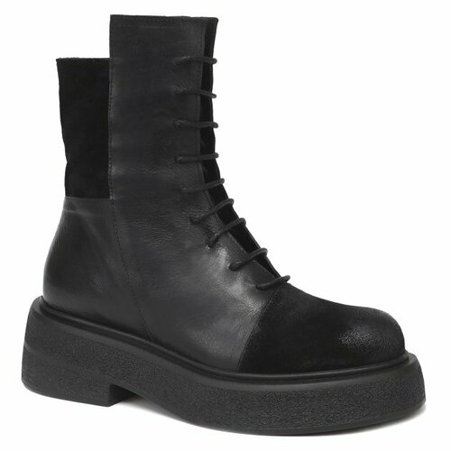 Ботинки HISTORY541, размер 36, черный ботинки оксфорды history541 размер 36 черный
