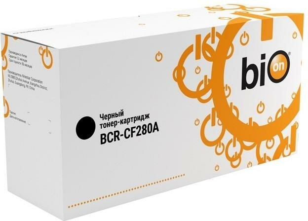 Картридж Bion BCR-CF280A черный