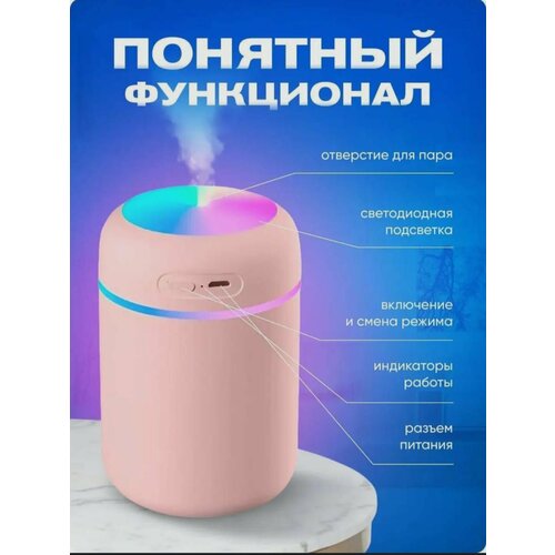 Увлажнитель воздуха розовый 99900₽