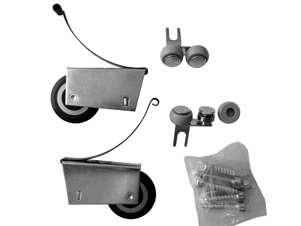 фото Комплект роликов на асимметричную дверь Classic Slim (2+2)