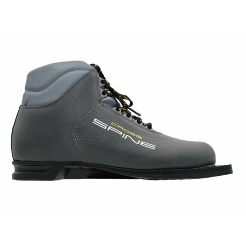 Ботинки лыжные 75 мм SPINE CROSS 35/7 (кожа) 46р. ботинки spine размер 35 синий