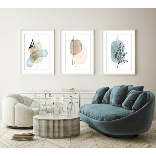 Постеры для интерьера на стену эстетика набор 3040 см 795₽