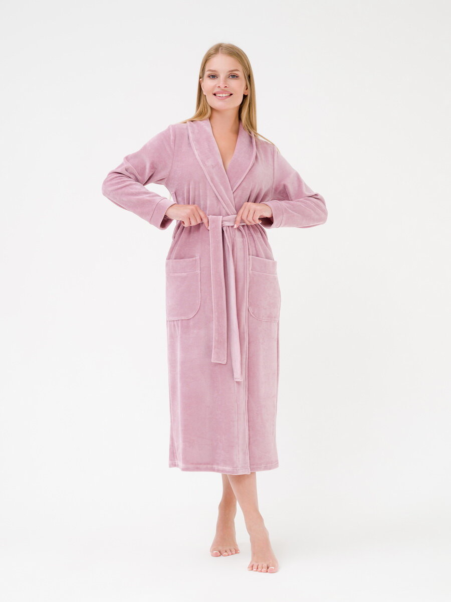 Халат РОСХАЛАТ Для дома  размер 42 44  розовый