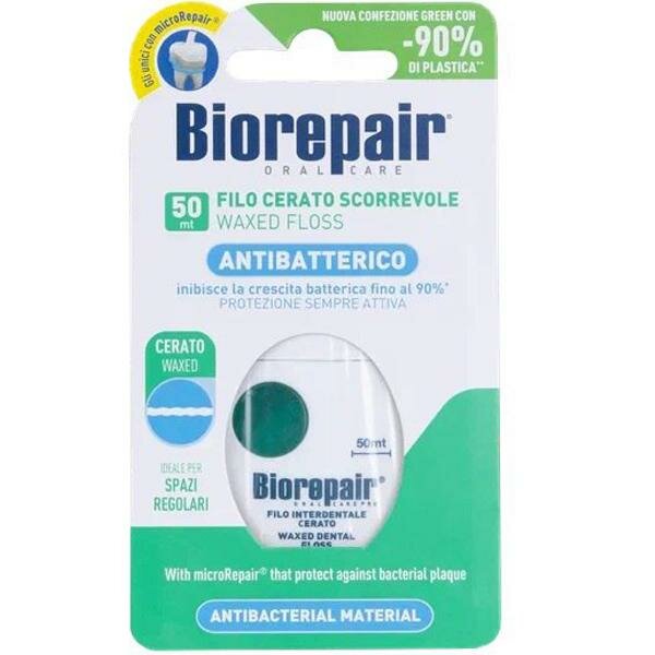 Biorepair Зубная нить с воском комплексная защита Waxed Floss, 50м (Biorepair, ) - фото №18