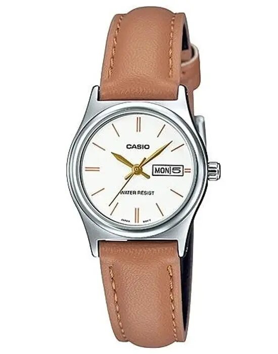 Женские японские часы Casio Collection LTP-V006L-7B2 с гарантией