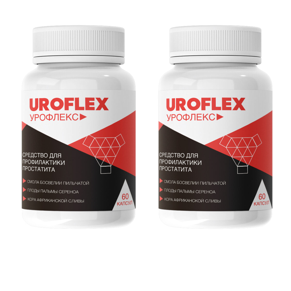 Капсулы для повышения потенции мужчин Uroflex, 2 шт