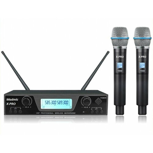 Вокальная радиосистема MADMIC X-PRO с двумя беспроводными микрофонами 2690000₽