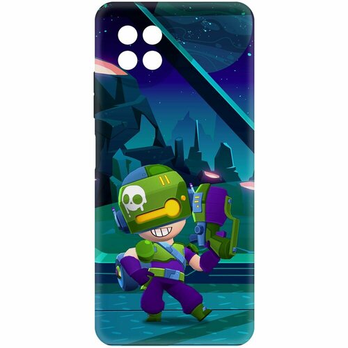 Чехол-накладка Krutoff Soft Case Brawl Stars - Контрабандистка Пенни для ITEL S23 черный чехол накладка krutoff soft case brawl stars контрабандистка пенни для oppo a57s черный