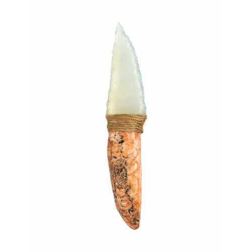 Сувенирный нож Атам из Агата 14,5 см, розовый