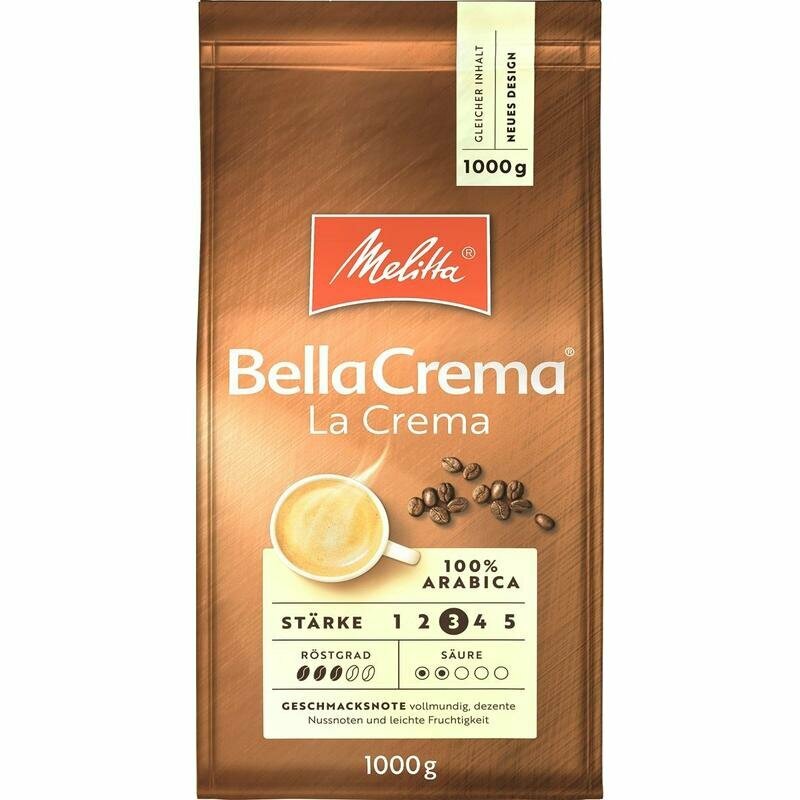 Кофе в зернах Melitta Bella Crema La Crema, 1 кг