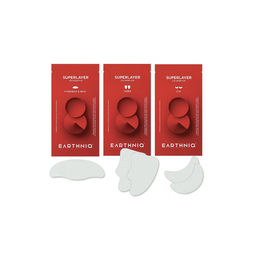 Earthniq Набор растворимых коллагеновых патчей для лица - Super Layer Collagen Ultimate Lift Film
