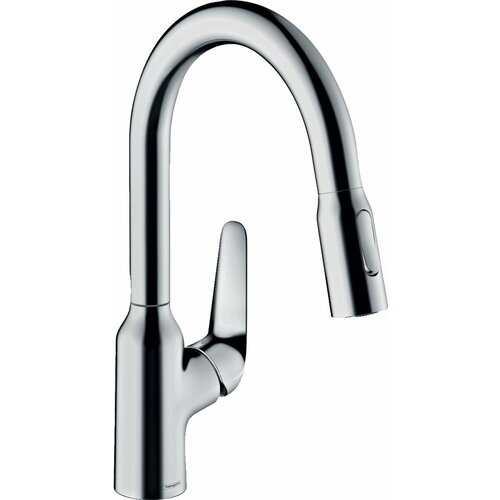 Смеситель Hansgrohe Focus M42 71801000 для кухонной мойки, хром смеситель hansgrohe focus 31965000 для душа