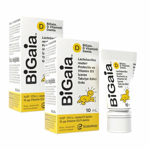 BiGaia - Биологически активная добавка с лактобактериями и витамином D3 от Eczacibasi, Турция