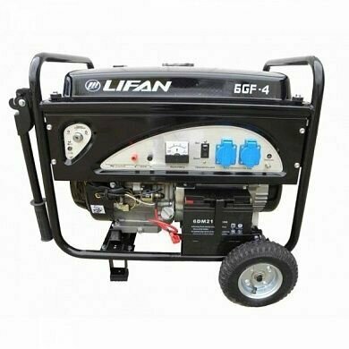 фото Генератор бензиновый LIFAN 7000EA (6.56 кВт)