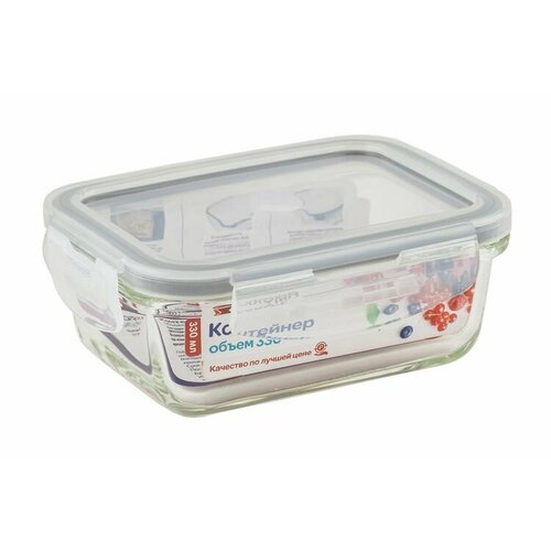 Контейнер стекло 0,33л прямоуг