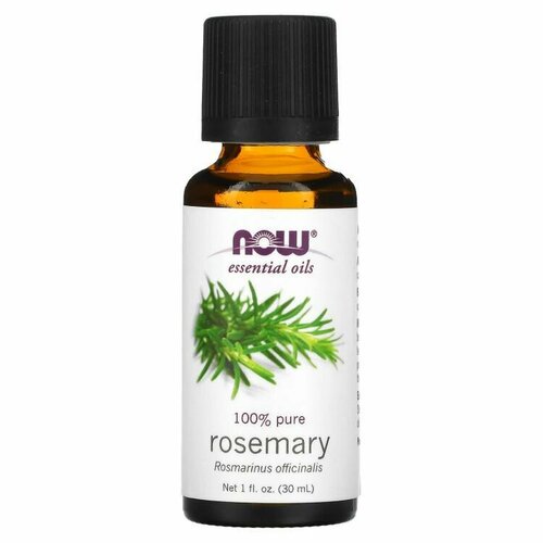Now Foods, Rosemary Oil, эфирное масло розмарина, 30 мл