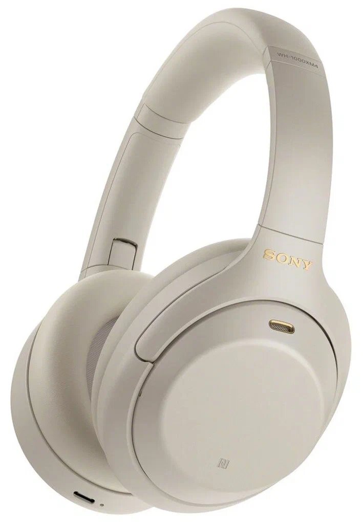 Беспроводные наушники Sony WH-1000XM4, Silver