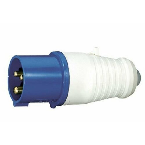 Вилка силовая TS-023 32A 220V 2РЕ IP44 энергия 392₽