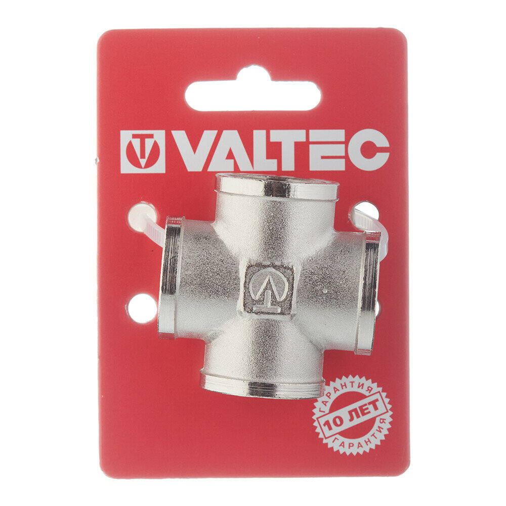 Крестовина никелированная 1/2" Valtec - фото №12