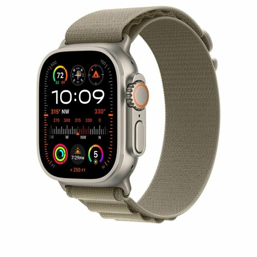 Ремешок для Apple Watch 42 / 44 / 45 / Ultra 49 mm Alpine Loop Olive